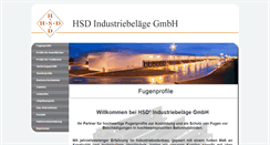 Desktop Screenshot of hsd-profile.de